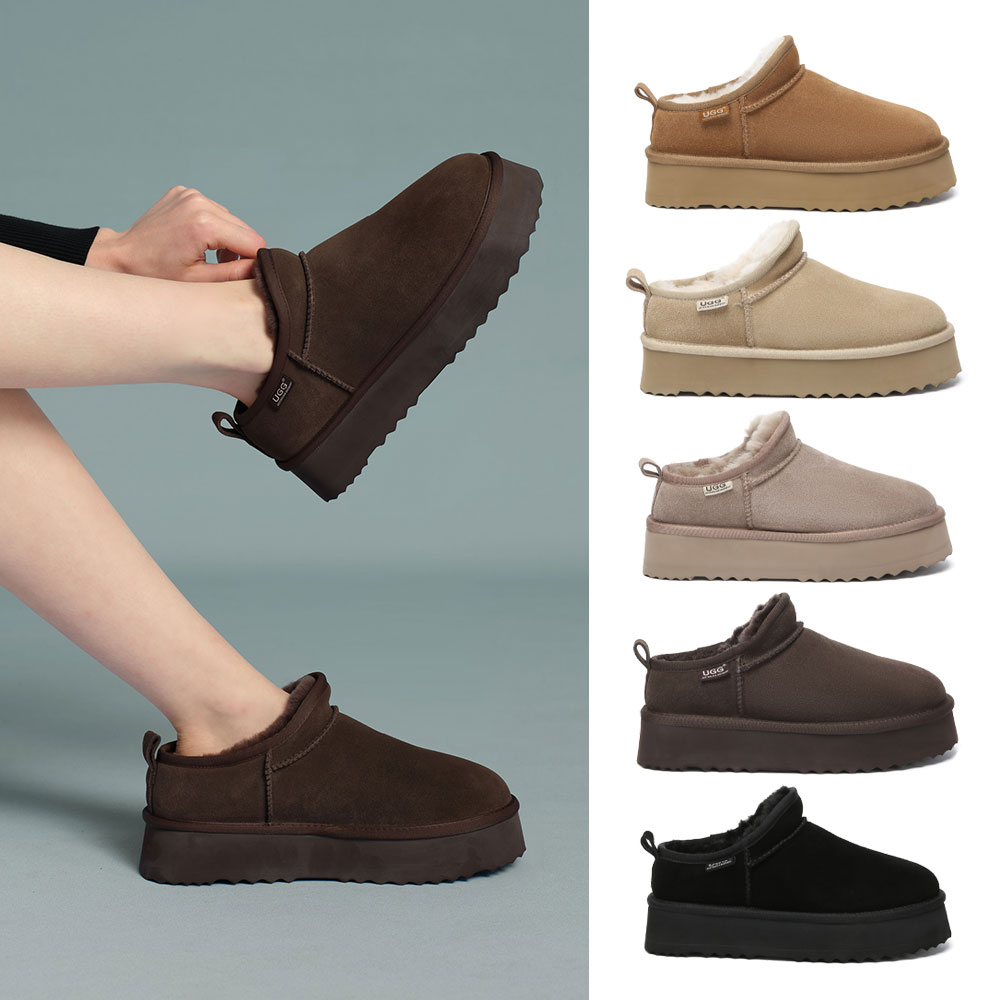 [무료배송] 호주정품 에버어그 나노 클래식 플랫폼 어그 슬리퍼 (굽 4.5cm) AS UGG AS3090