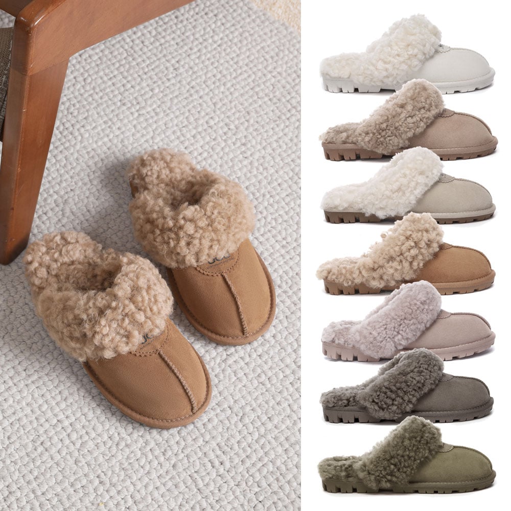 [무료배송] 호주정품 에버어그 와플 컬리 어그슬리퍼 AS UGG AS2064