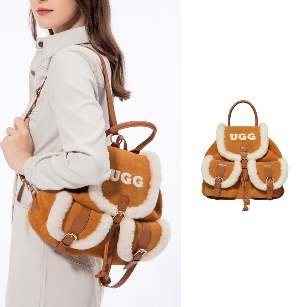 [무료배송] 호주정품 디케이 양털 어그 포켓 백팩 DK UGG DH103